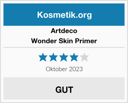 Artdeco Wonder Skin Primer Test