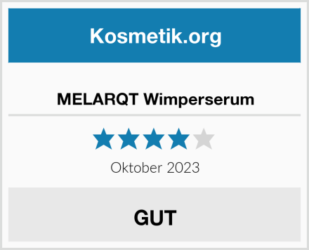  MELARQT Wimperserum Test