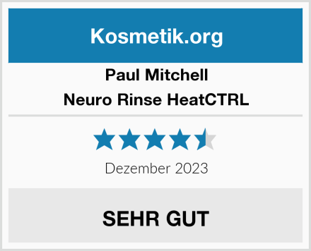 Paul Mitchell Neuro Rinse HeatCTRL Test