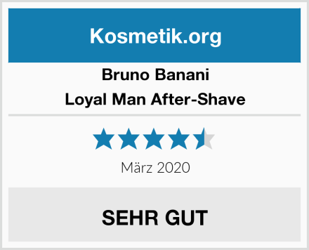 Bruno Banani Loyal Man After-Shave Test