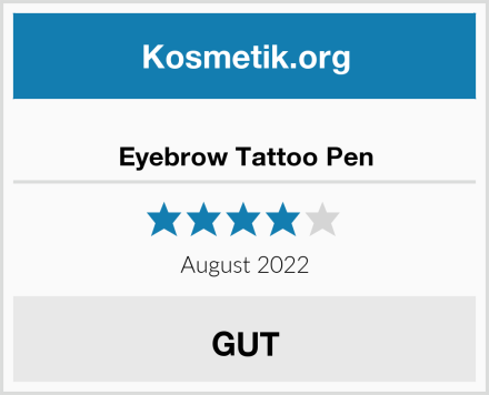  Eyebrow Tattoo Pen Test