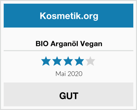  BIO Arganöl Vegan Test