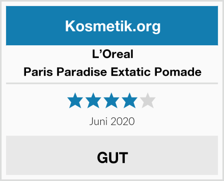 L’Oreal Paris Paradise Extatic Pomade Test