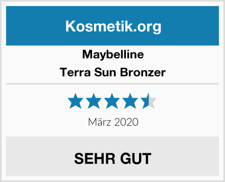 Maybelline Terra Sun Bronzer Test