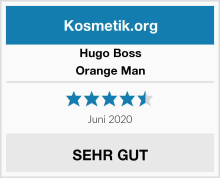 Hugo Boss Orange Man Test