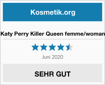  Katy Perry Killer Queen femme/woman Test