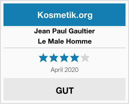 Jean Paul Gaultier Le Male Homme Test