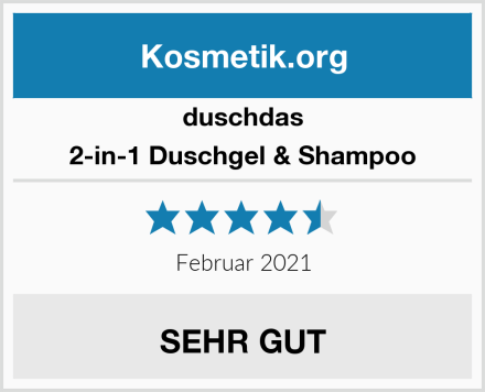 duschdas 2-in-1 Duschgel & Shampoo Test