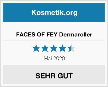  FACES OF FEY Dermaroller Test