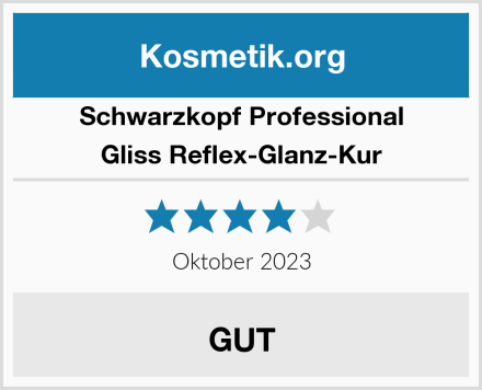 Schwarzkopf Professional Gliss Reflex-Glanz-Kur Test