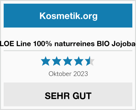  ALOE Line 100% naturreines BIO Jojobaöl Test