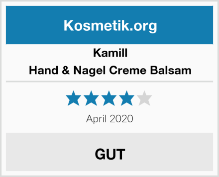 Kamill Hand & Nagel Creme Balsam Test