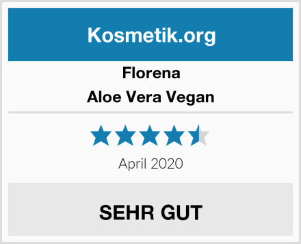 Florena Aloe Vera Vegan Test