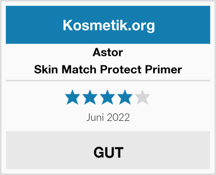 Astor Skin Match Protect Primer Test