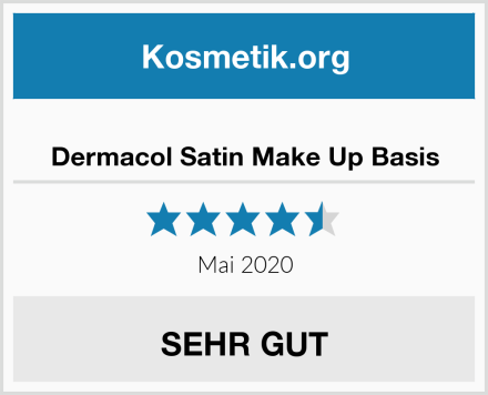 Dermacol Satin Make Up Basis Test