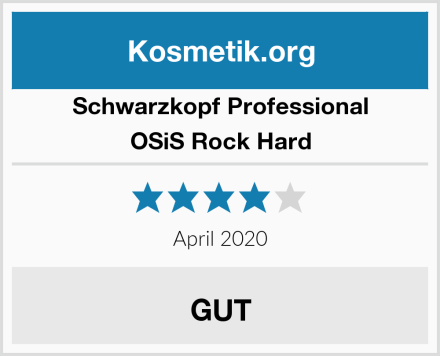 Schwarzkopf Professional OSiS Rock Hard Test