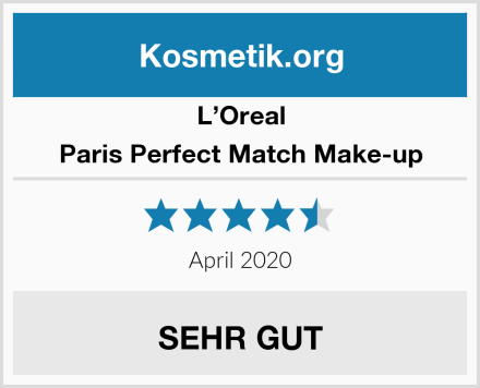 L’Oreal Paris Perfect Match Make-up Test