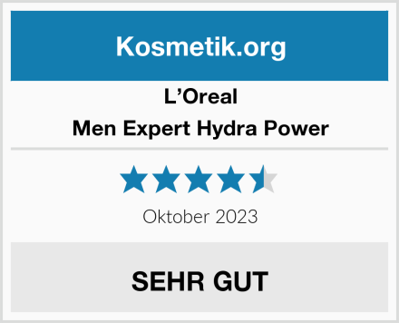 L’Oreal Men Expert Hydra Power Test