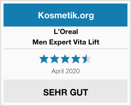 L’Oreal Men Expert Vita Lift Test