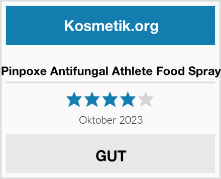  Pinpoxe Antifungal Athlete Food Spray Test