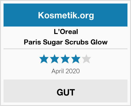 L’Oreal Paris Sugar Scrubs Glow Test