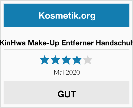  KinHwa Make-Up Entferner Handschuh Test