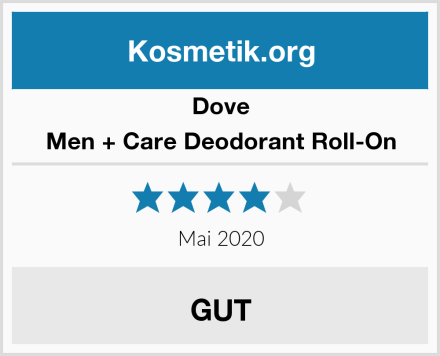 Dove Men + Care Deodorant Roll-On Test