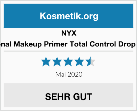 NYX Professional Makeup Primer Total Control Drop Primer 01 Test