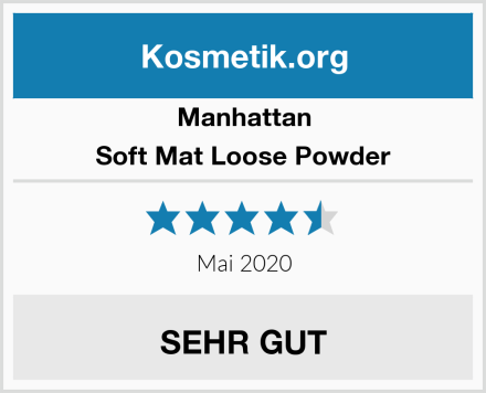 Manhattan Soft Mat Loose Powder Test