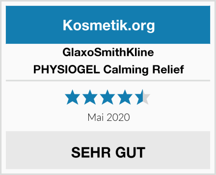 GlaxoSmithKline PHYSIOGEL Calming Relief Test