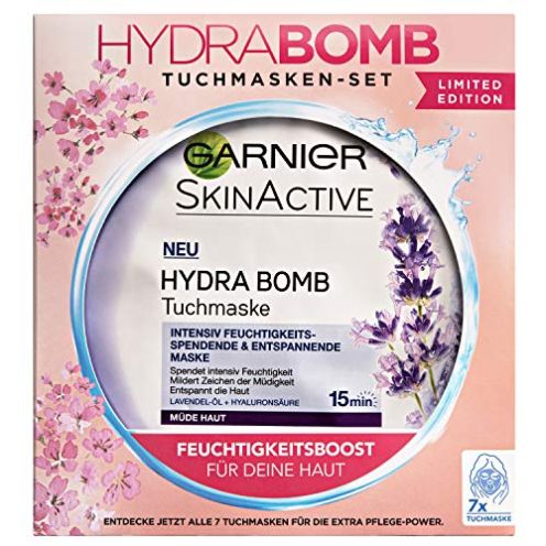 Garnier Skin Active Hydra Bomb Tuchmasken Set