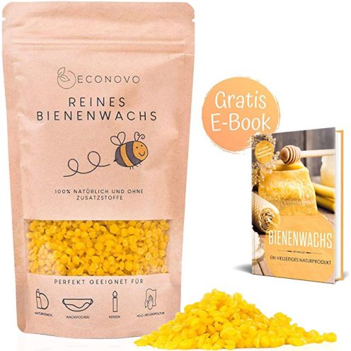  Econovo® 100% natürliches Bienenwachs ohne Zusätze