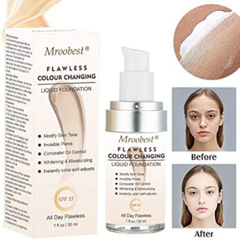  Mroobest Color Changing Foundation