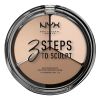 NYX Makeup 3 Steps to Sculpt Face Sculpting Palette
