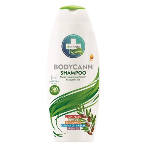  Annabis Bodycann Natürliches Shampoo mit Hanfsamenöl